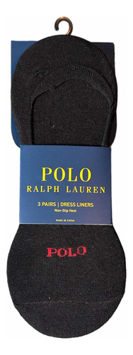 Medias Polo Ralph Lauren Pack De 3 Pares Unisex Original