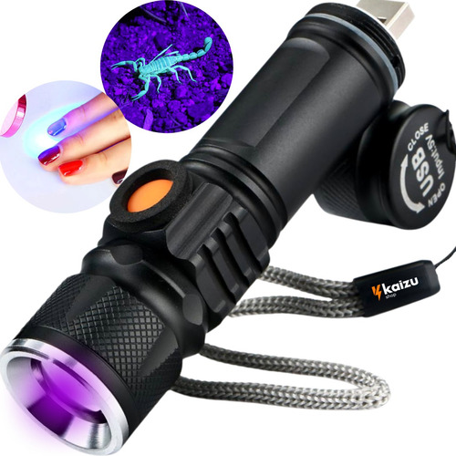 Lanterna Led Luz Ultravioleta Uv Seca Unha Gel Esmalte Usb