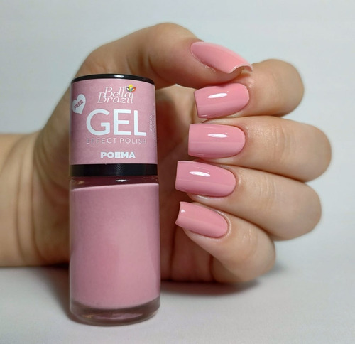 Kit 6 Esmaltes Efecto Gel Nudes Y Rosas Libre