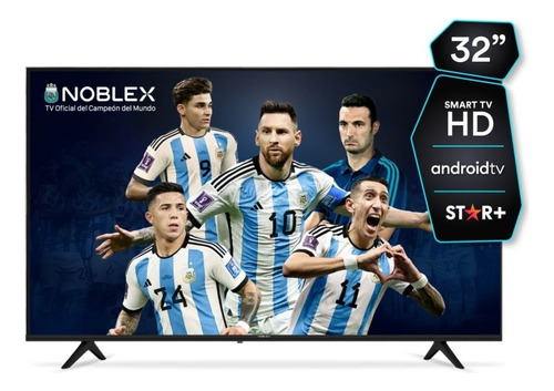 Noblex DK32X7000PI Smart Tv Led 32" Color Negro