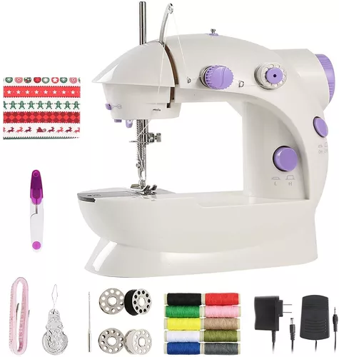 Mini máquina de coser, máquina de coser, juguete para niños y niñas