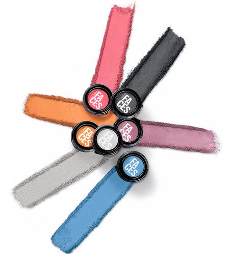Sombra Mono Bright Glam Naranja Hype Faces 1,5 G Natura Naranja Hype