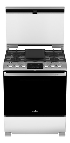 Estufa De Piso 76 Cm Inoxidable Mabe - Emh7614datss0