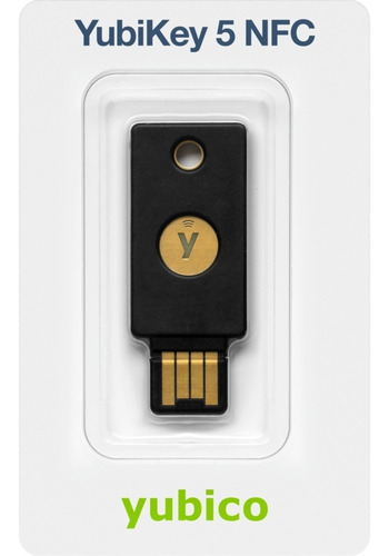 Imagen 7 de 8 de Yubikey 5 Nfc Usb Llave Seguridad Clave Acceso Fido2 U2f!