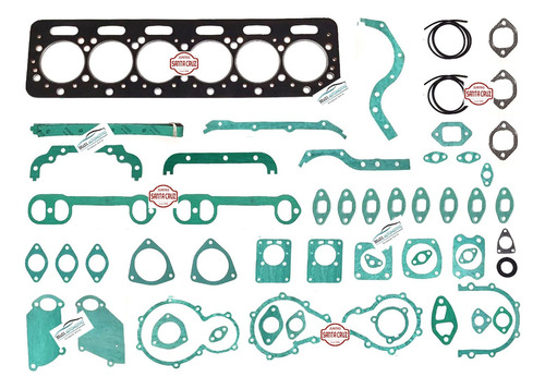 Jogo Junta Motor Para Caminhão Fiat 140 6 Cilindros Fiat 120