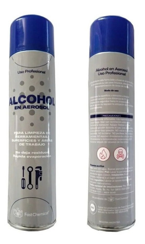 Aerosol Alcohol Etilico Fast Chemical X 6 Unidades