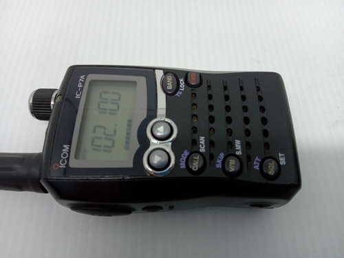 Imagem 8 de 10 de Rádio Transceptor Ultra Leve Icom Icp7a Ht Vhf Uhf Ic-p7a