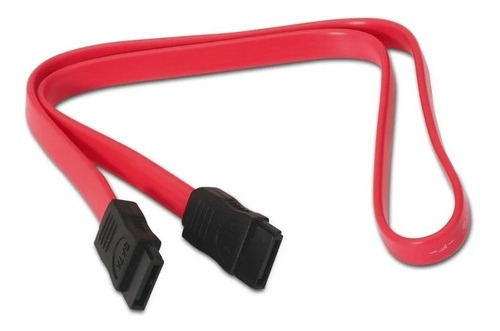 Cable Sata Datos Nuevos Para Transmisión De Datos Rojo