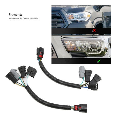 Cable Adaptador Plug And Play Para Faros Led