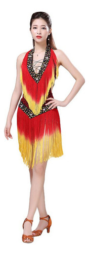 Vestido De Baile De Samba For Mujer, Vestido De Salsa De Le
