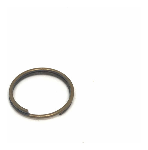 Imagen 2 de 5 de Argolla Llaveros Sin Fin 25mm Metal X 100u.