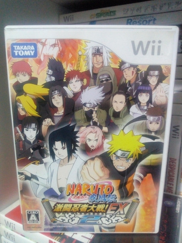 Naruto Shippuden Gekitou Ninja Taisen Ex 2 Wii En Japones