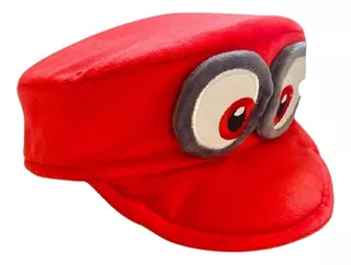 Gorra Mario Odyssey Cappy Importada Peluche Mario Bros Cappy