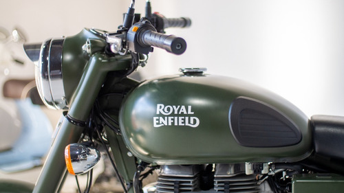 Royal Enfield Classic 500 Usada Verde Militar