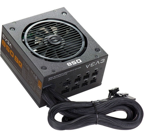 Fuente De Poder 850w Evga 80 Plus 110-bq-0850-v1 Semimodular