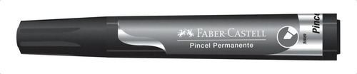 Pincel Marcador Faber-Castell Permanente Preto