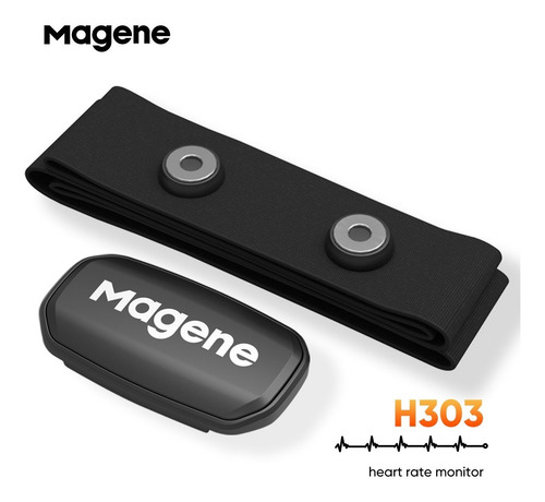 Imagen 3 de 6 de Monitor Banda Frecuencia Cardiaca Magene H303 Para Ciclismo
