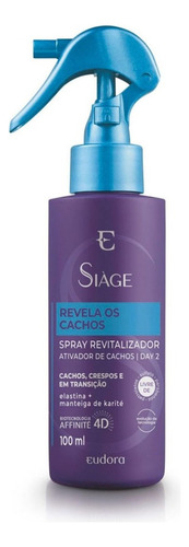 Spray Ativador Eudora Siàge Revela Os Cachos 100ml