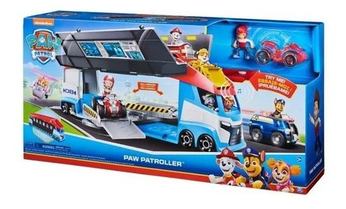 Paw Patrol Patroller Autobus Trailer Patrulla Spin Master