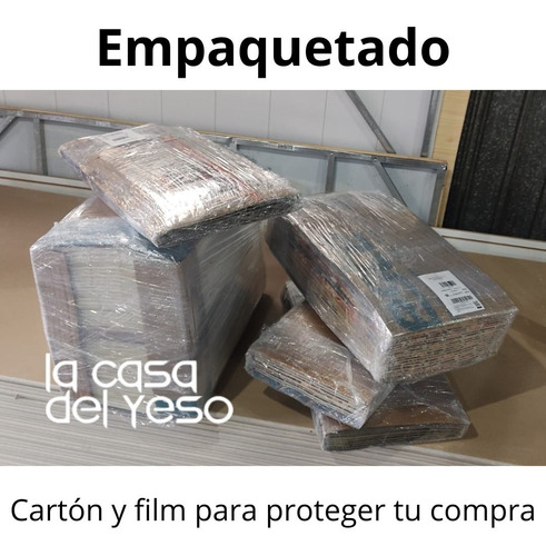 Imagen 4 de 5 de Placa Autoadhesiva 70x77 Amarilla
