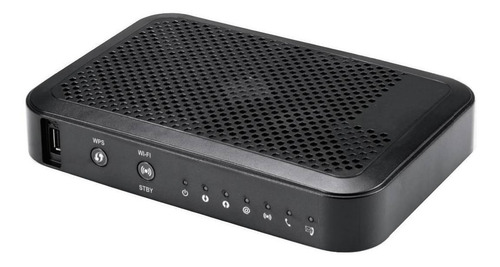 Módem router con wifi Sagemcom F@st 3284DC negro