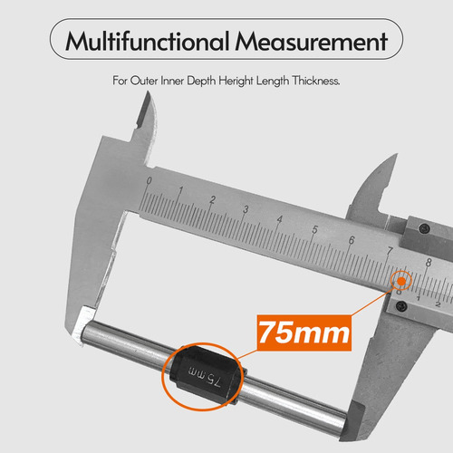 Calibrador De Vernier Calibrador Métrico De Medición Para He