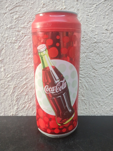 Vaso Térmico Coca Cola Con Tapa 500 Ml Botella Con Detalle (Usado)