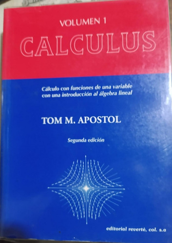 Calculus  Volumen 1