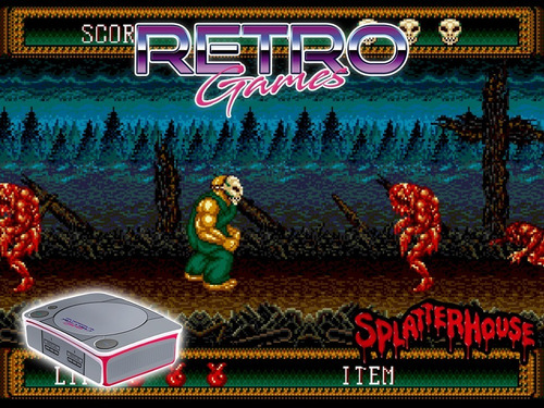 Retrogames Con 8000 Juegos + Splatterhouse 2 Genesis Rtrmx