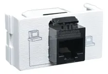 Comprar Modulo Toma Computacion Apto Jeluz Cat5 Red Rj45 Color Blanco
