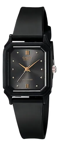 Reloj casio dama negro new arrivals