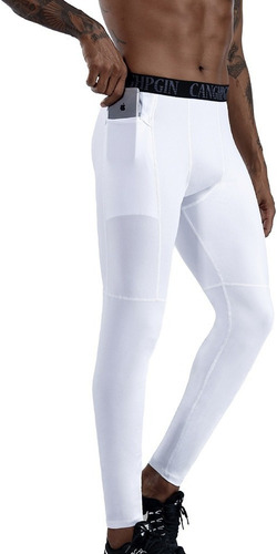 A Leggins Compresivos Hombre Gym Pantalones Leggins