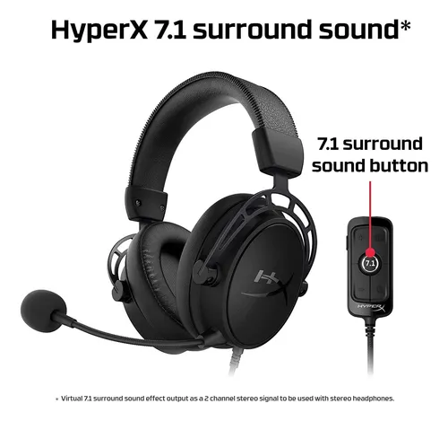 Hyperx Cloud Alpha S - Auriculares Para Juegos De Pc, Son...