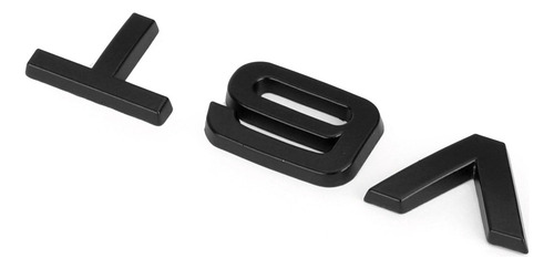 Emblema V6t Compatible Con Audi A1 A3 A4 A5 Q3 Q5 Q7 S6 S7 S