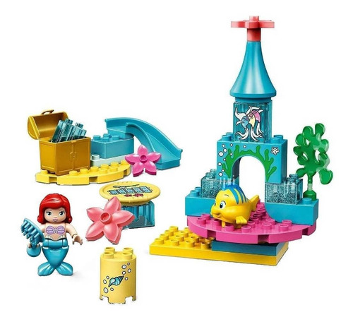 Set de construcción Lego Duplo Ariel's undersea castle 35 piezas  en  caja