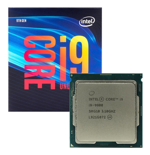Imagen 1 de 5 de Procesador Intel Core I9 9900 8 Nucleos 3.1 Ghz Socket 1151