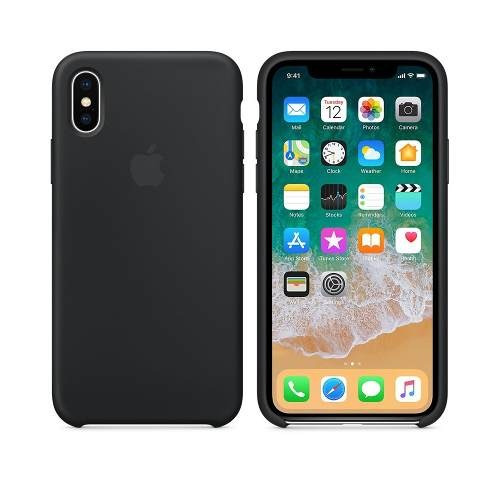 Case Tipo Original iPhone X Negro - Market