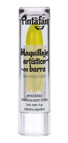 Maquillaje En Barra Flúo Amarillo Flúo