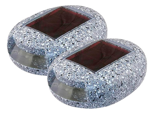 Luz Para Exteriores, Mxlrl-002, 2pzas, Led Blanco, Panel Sil