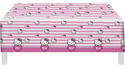 Toalha De Mesa Personalizada Festa Hello Kitty Cor Personalizado No Tema Hello Kitty