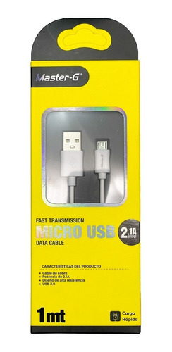 Cable De Carga Rápida Usb A Micro Usb