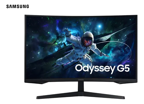 Monitor Gamer Samsung Odyssey G5, 32 ,qhd, 165hz,1ms,hdmi,dp Pret...