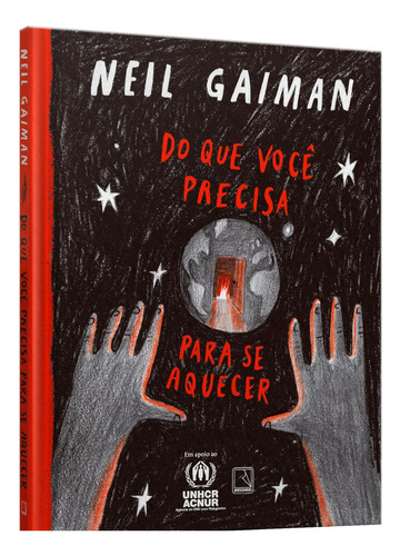 Livro Do Que Você Precisa Para Se Aquecer de Neil Gaiman Edição 1 Record Editora Em Português 2024