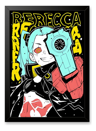 Quadro Rebecca Cyberpunk Edgerunner