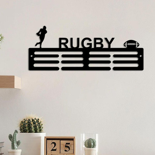 Perchero De Pared Para Exhibición De Medallas, Estante Para