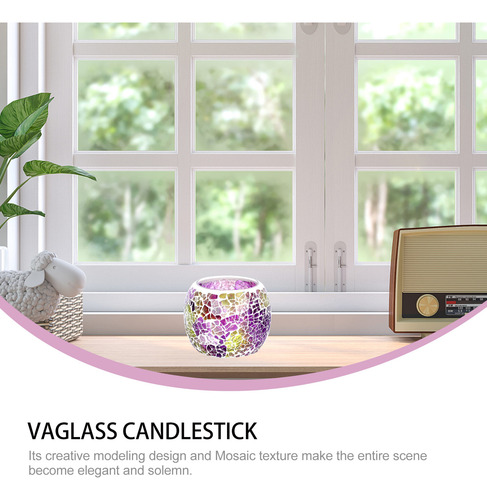 Soporte De Vidrio Para Decoración De Escritorio, Diseño De M