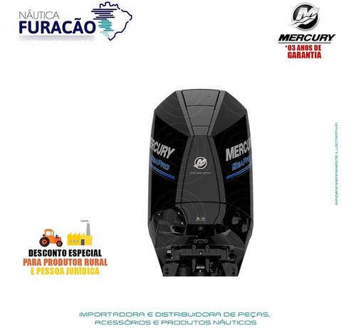 Imagem 6 de 9 de Motor De Popa Mercury 4 Tempos 300hp Cxl V8 Dts Seapro
