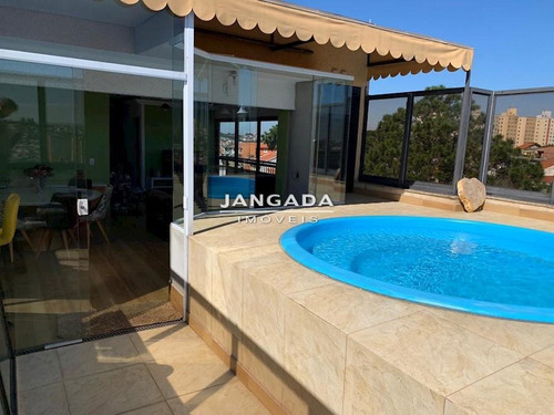 Imagem 13 de 27 de Cobertura A Venda Com Piscina - Condominio Chacara Jaguaribe - 10232
