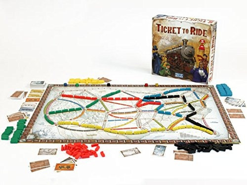 Ticket To Ride El Original Juego De Mesa Versión En Inglés