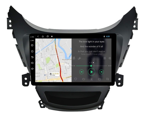Para Hyundai Elantra Radio 2011 2012 Android 10 1 Esté...
